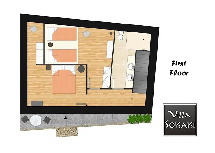 Deluxe Rhodes Sokaki Well Furnished 2 Bedrooms ヴィラ